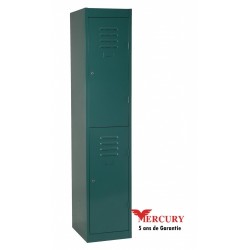 MERCURY LOCKER 2 COMP 15" X 72" HIGH ISL2 - 5 YEAR WARRANTY