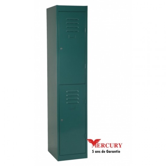 MERCURY LOCKER 2 COMP 15" X 72" HIGH ISL2 - 5 YEAR WARRANTY